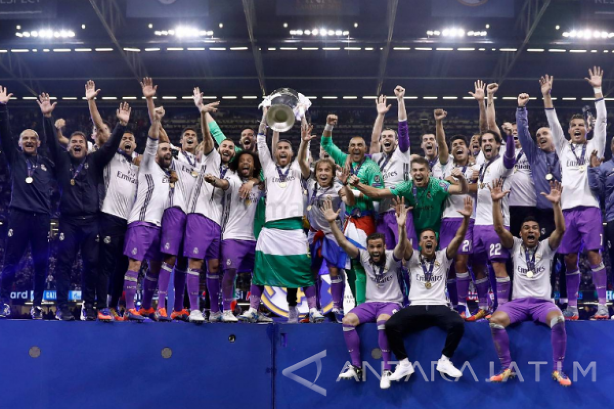 Real Madrid Juarai Liga Champions 2017