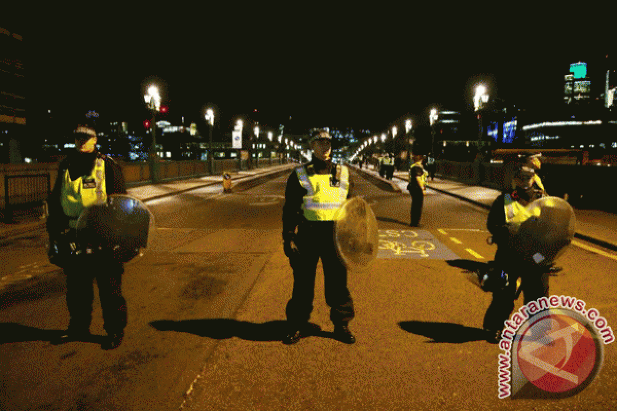 Polisi menembak mati pelaku insiden London Bridge