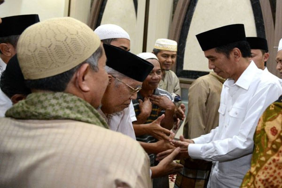 Presiden Joko Widodo Mengingatkan Seluruh Umat Saling Menghormati  