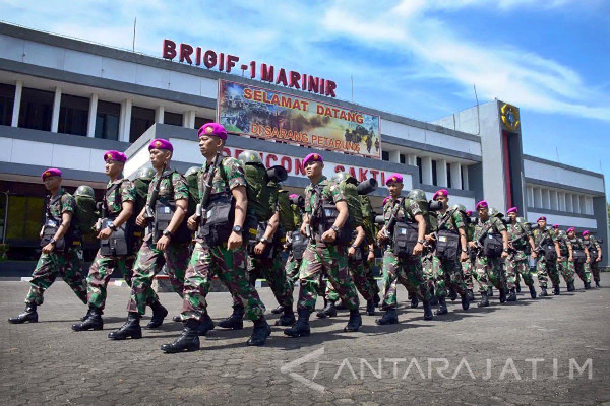 Puluhan Siswa Diktukpa Ikuti Praktik Pasukan Brigif