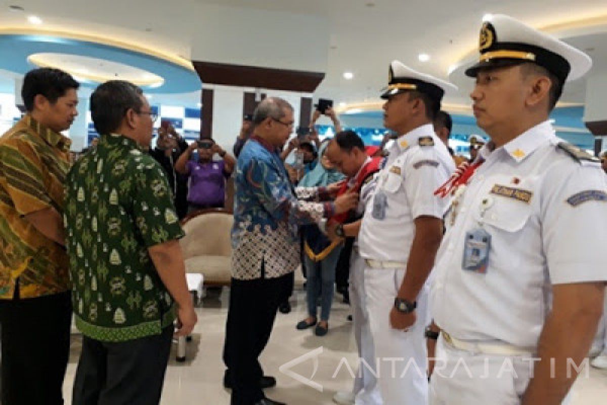 Siswa Pandu Jalani Praktik Pemanduan di APBS