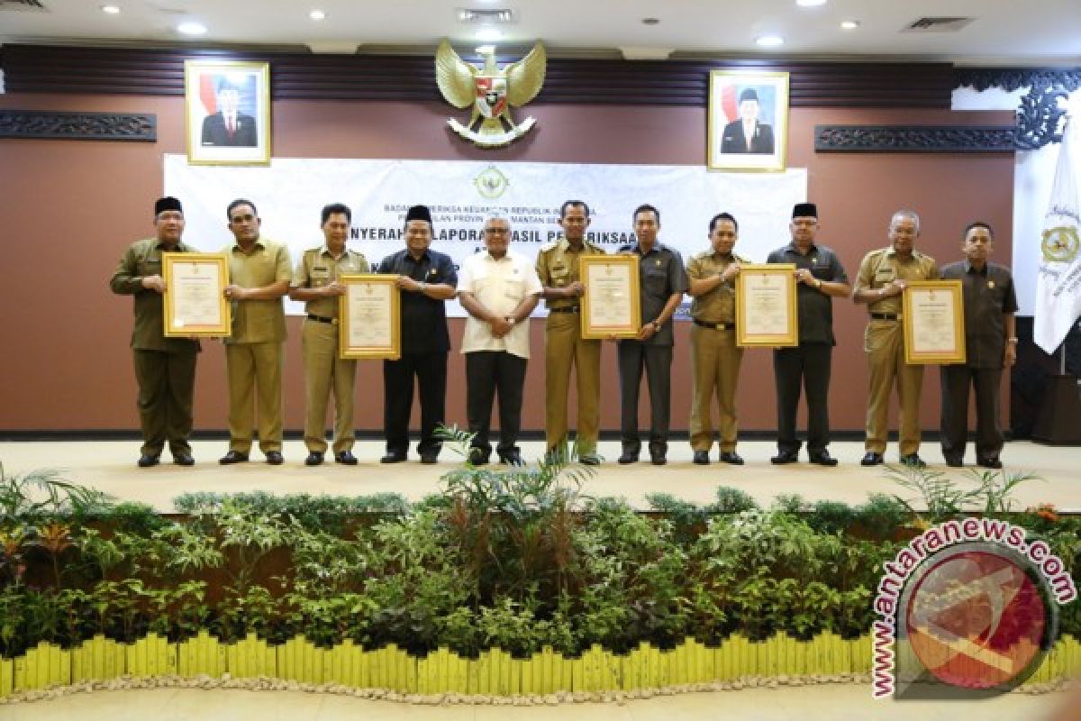 BPK  Berikan Opini WTP Pemda Seluruh Kalsel 