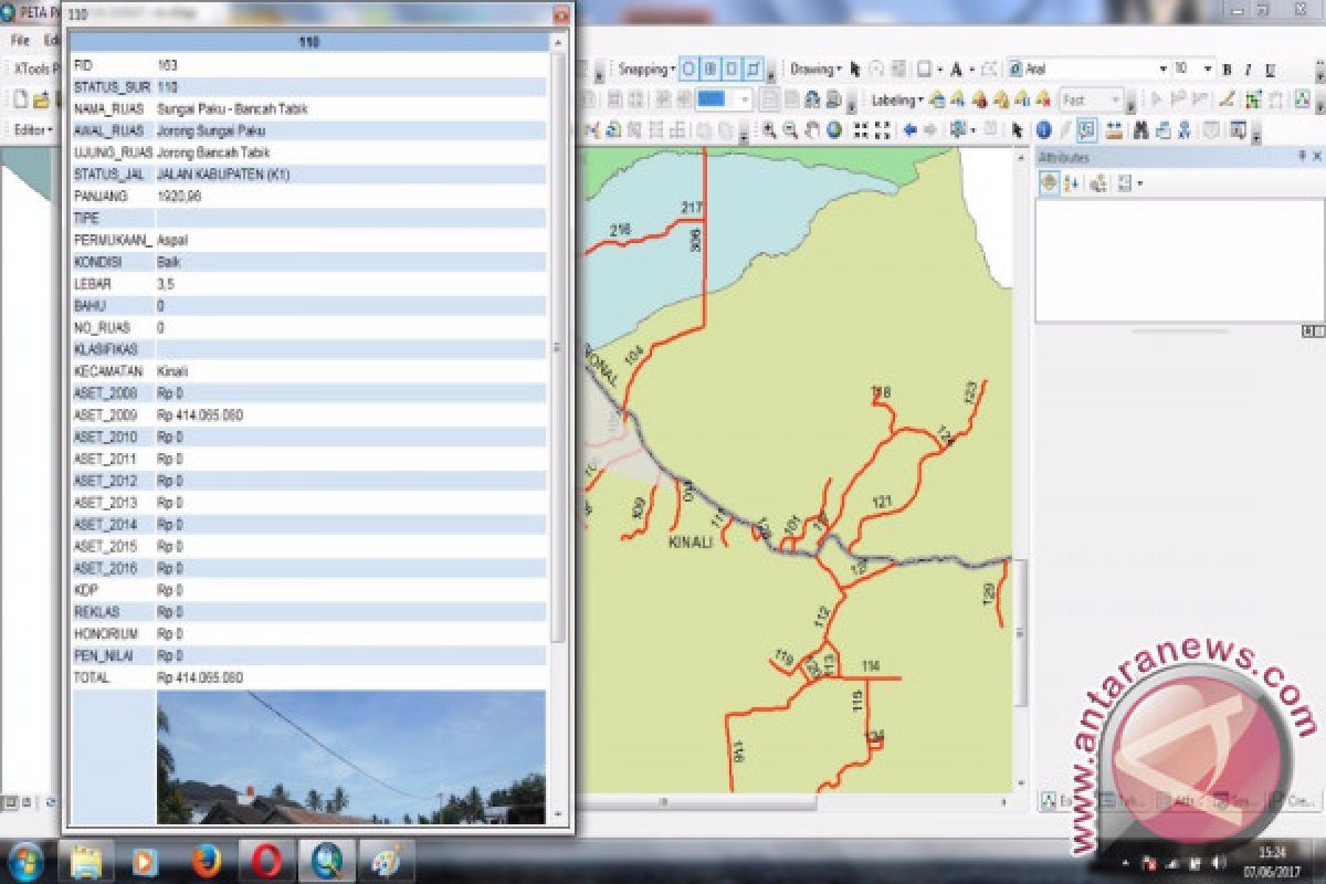 Tata Aset, Pasaman Barat Kembangkan Sstem Informasi Geografis