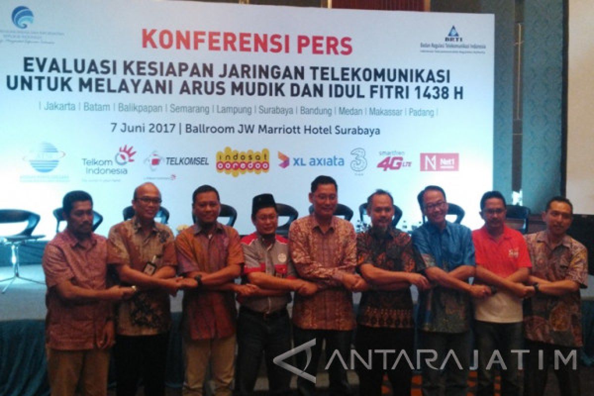 Jaringan Telekomunikasi di Surabaya Siap Layani Pemudik