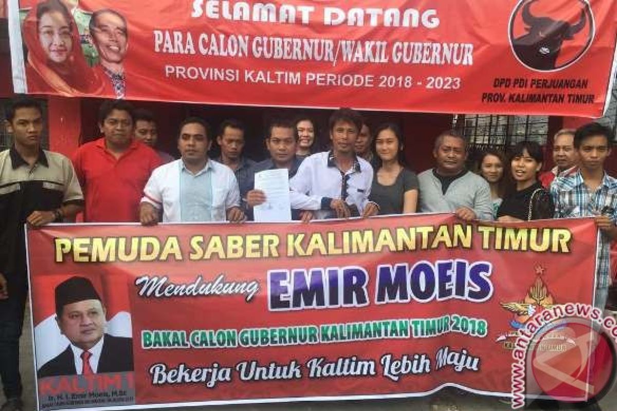 Emir Moeis Didukung Sayap PDIP Daftar Bacagub