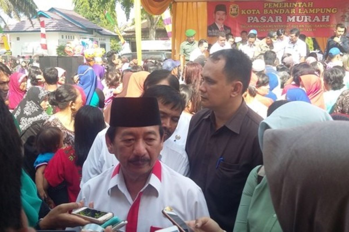 Pemkot Bandarlampung Gelar Pasar Murah 