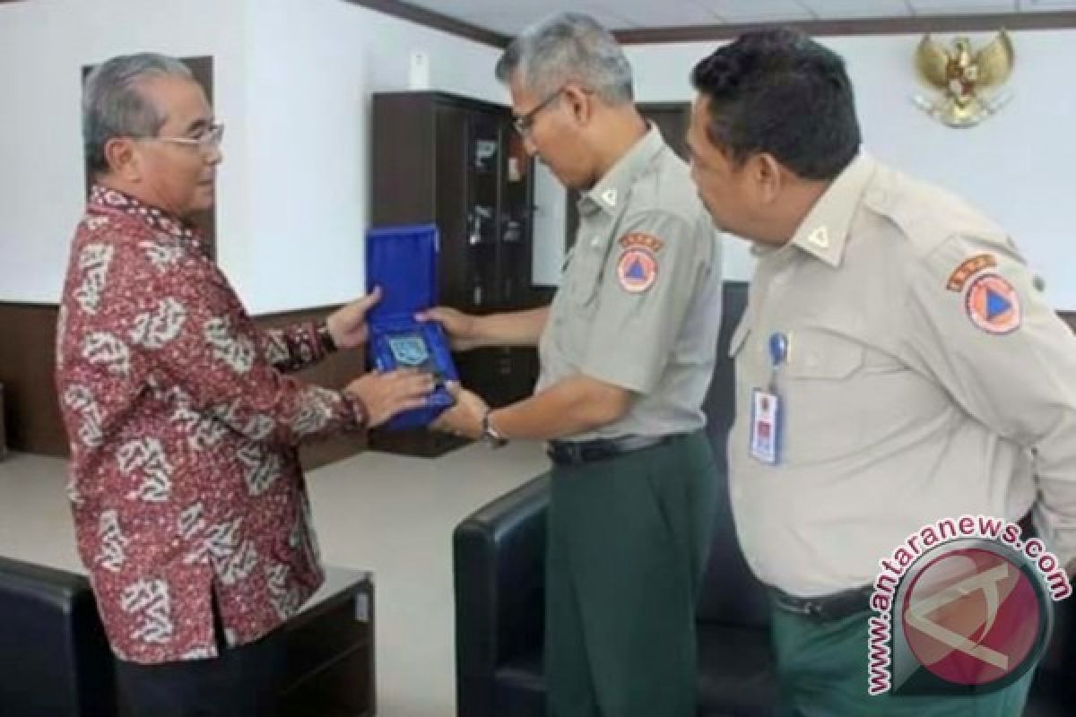 Bupati HSS Bangun Sinergitas Dengan BNPB Pusat