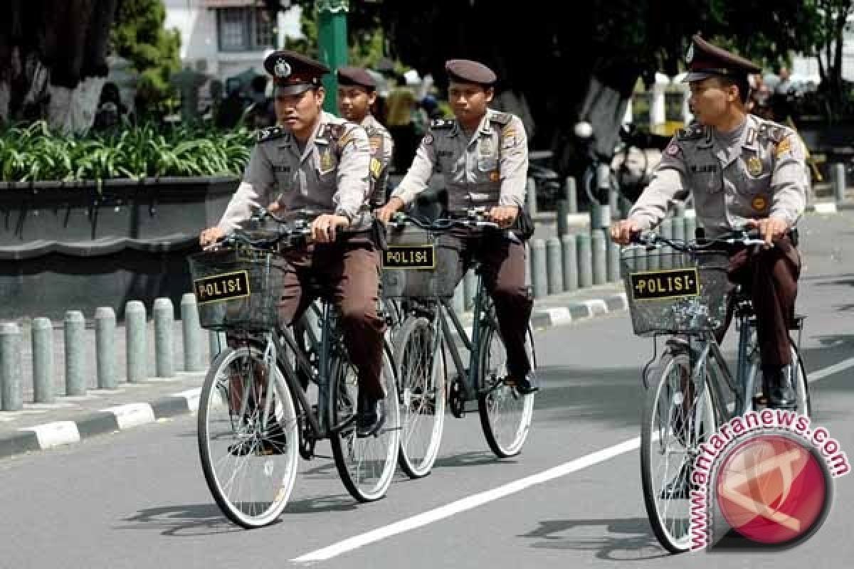Patroli Bersepeda Sasar Pasar Wadai Ramadhan 