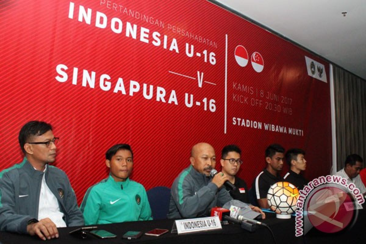 Timnas U-16 ungguli Vietnam 1-0 di babak pertama