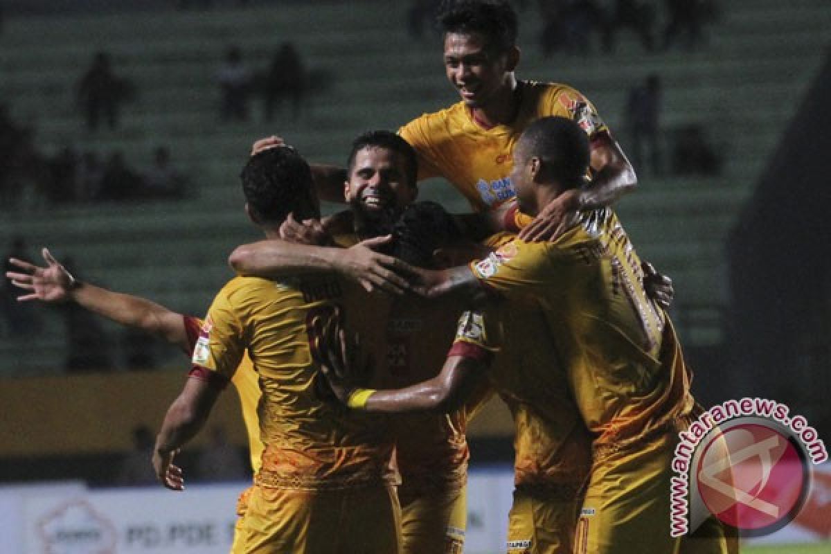 Sriwijaya FC boyong 20 pemain ke Malang