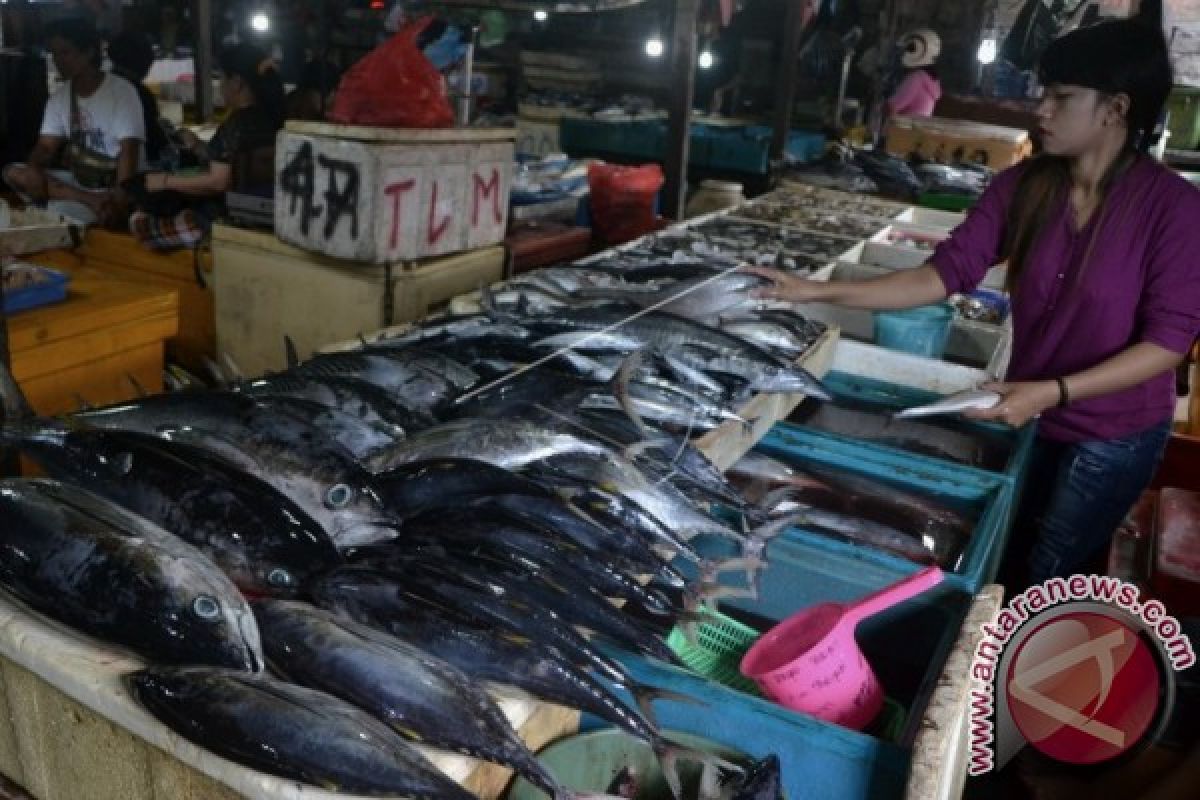 Harga ikan laut naik akibat cuaca buruk