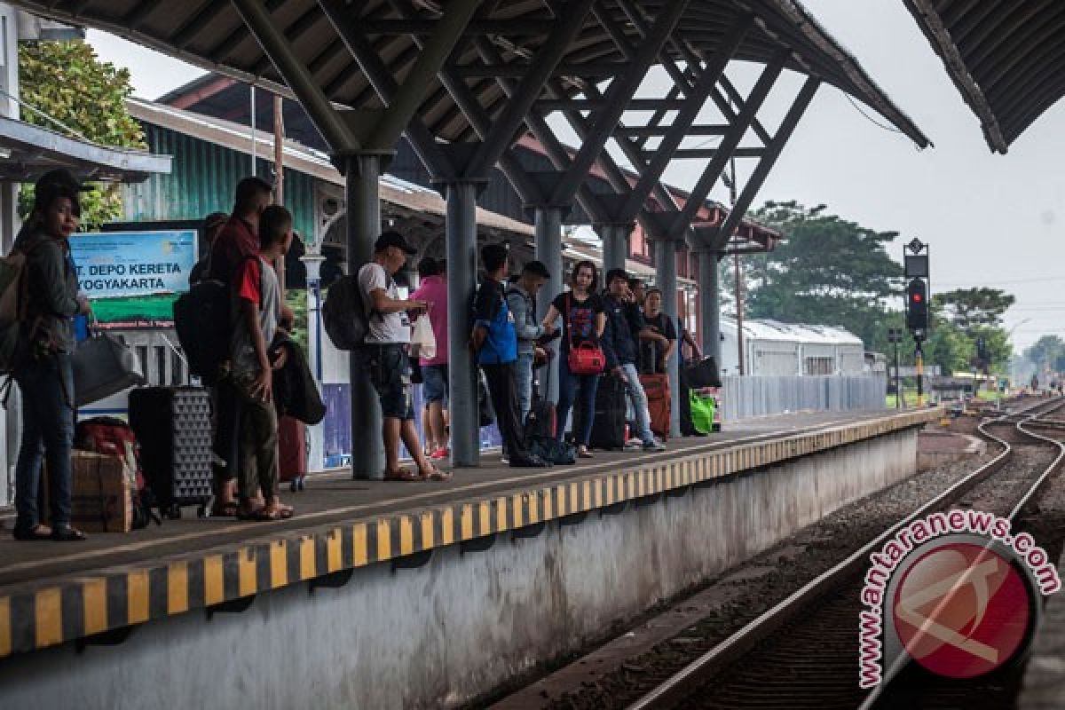 Pengguna kereta Yogyakarta memuncak pekan depan