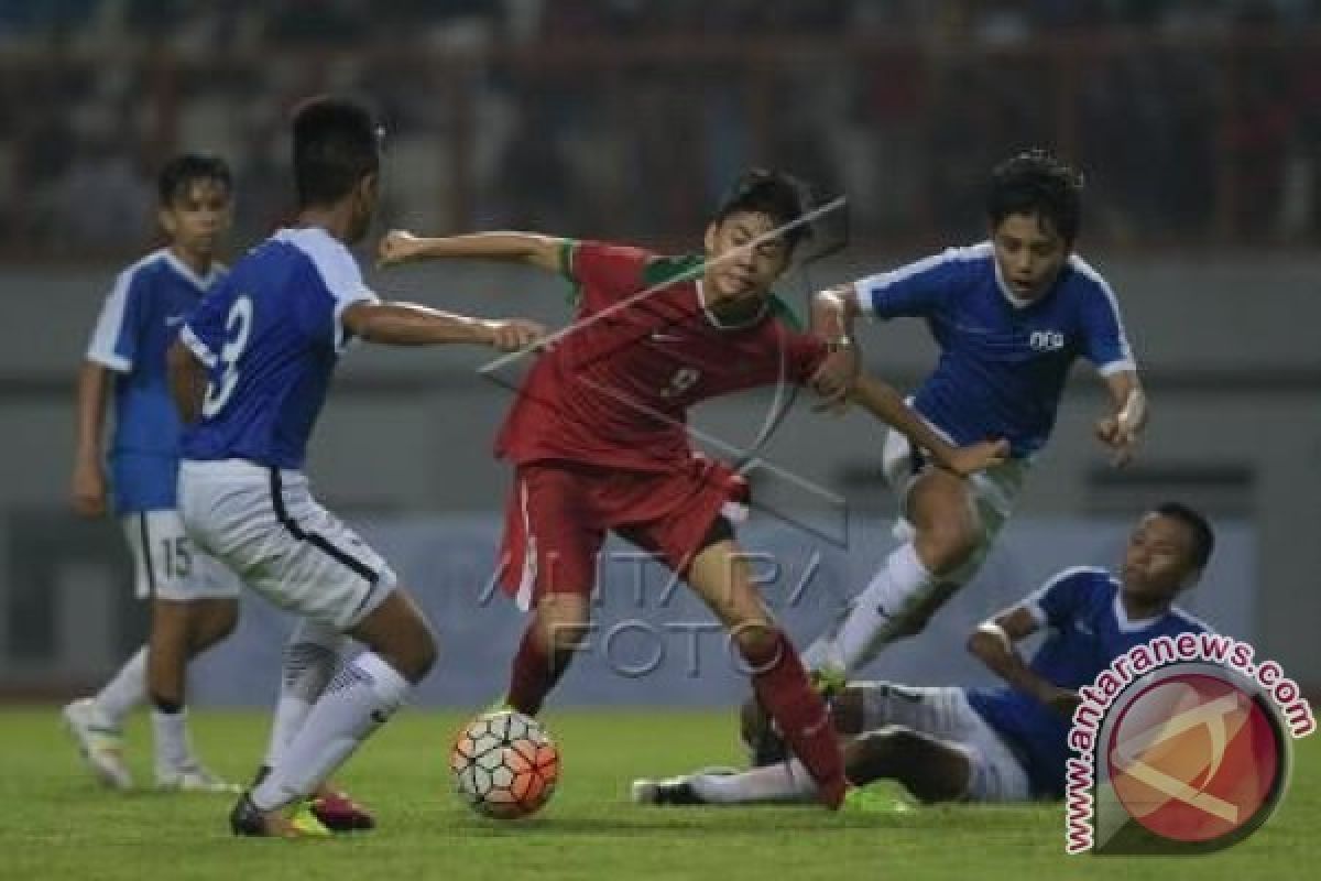 Garuda muda unggul 4-0 atas Singapura