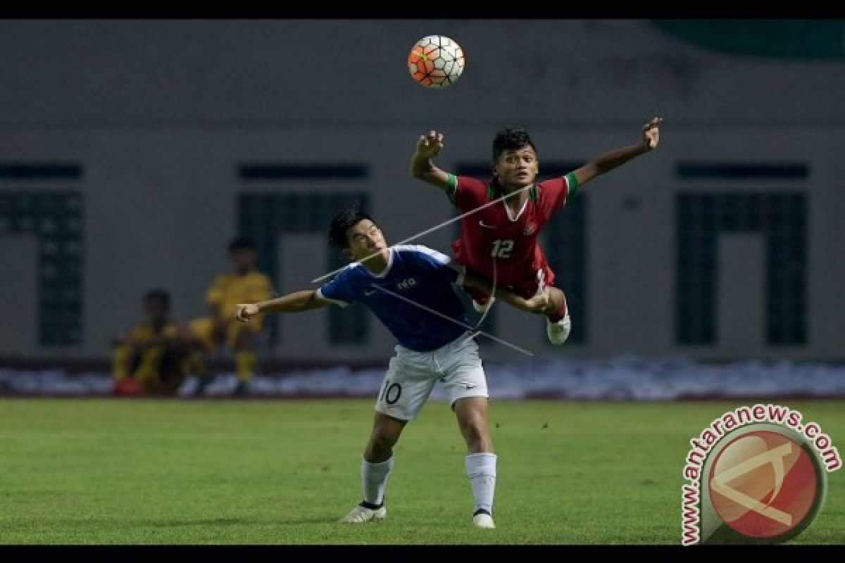Kesebelasan Pelajar Indonesia Pesta Gol 12-0 Lawan Singapura