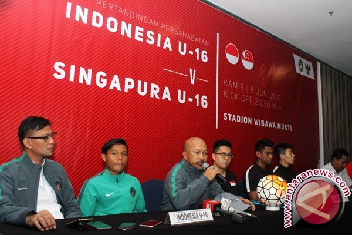 Timnas U-16 Bungkam Singapura 4-0