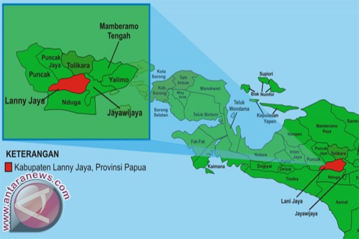 Kelompok  bersenjata tembaki rombongan Kapolres dan Sesda Lanny Jaya