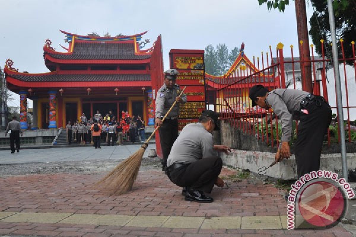Ritual ruwat bumi digelar di kelenteng Liong Hok Bio Magelang