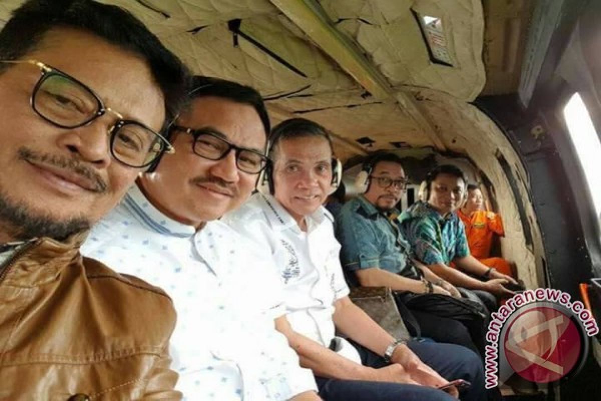 Helikopter Gubernur Mendarat Darurat Di Takalar