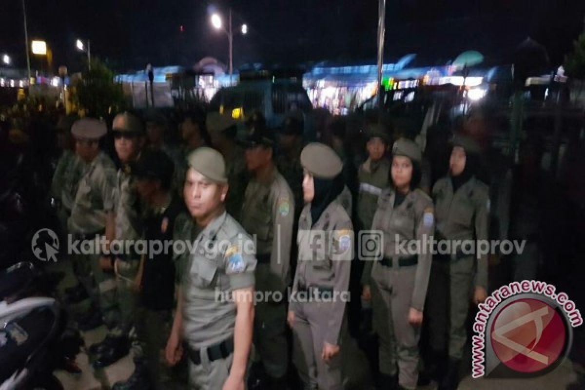 Satpol PP Kaltara Adakan Razia Gabungan 