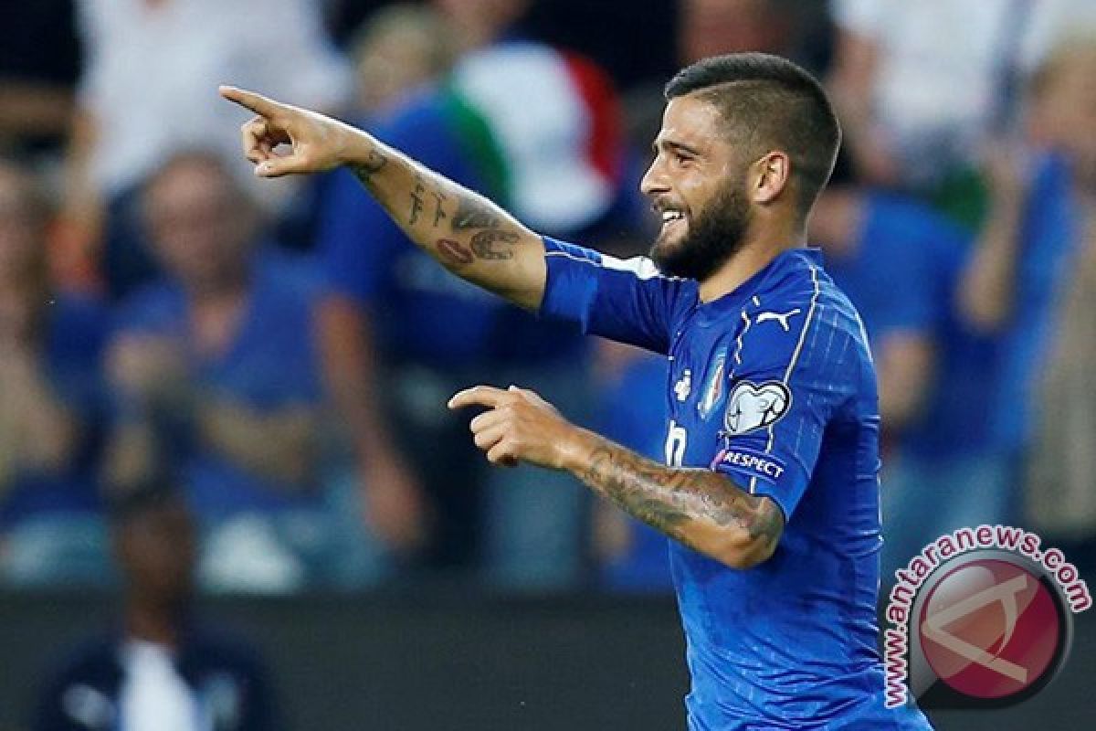 Insigne tampil gemilang saat Italia hancurkan Liechtenstein