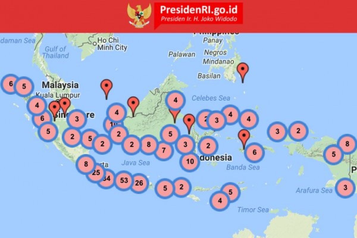 Presiden keluhkan monoton pengembangan komoditas unggulan daerah