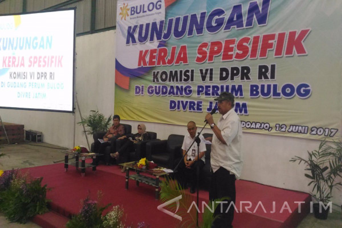 Komisi VI DPR RI Pantau Stok Bulog Buduran (Video)
