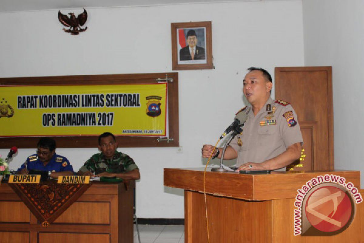 Polres Tanah Datar Siapkan Pengamanan Perantau Pulang Basamo