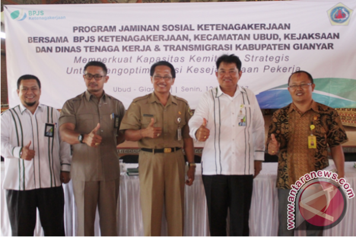 BPJS Ketenagakerjaan Gianyar Gandeng Desa Tingkatkan Peserta