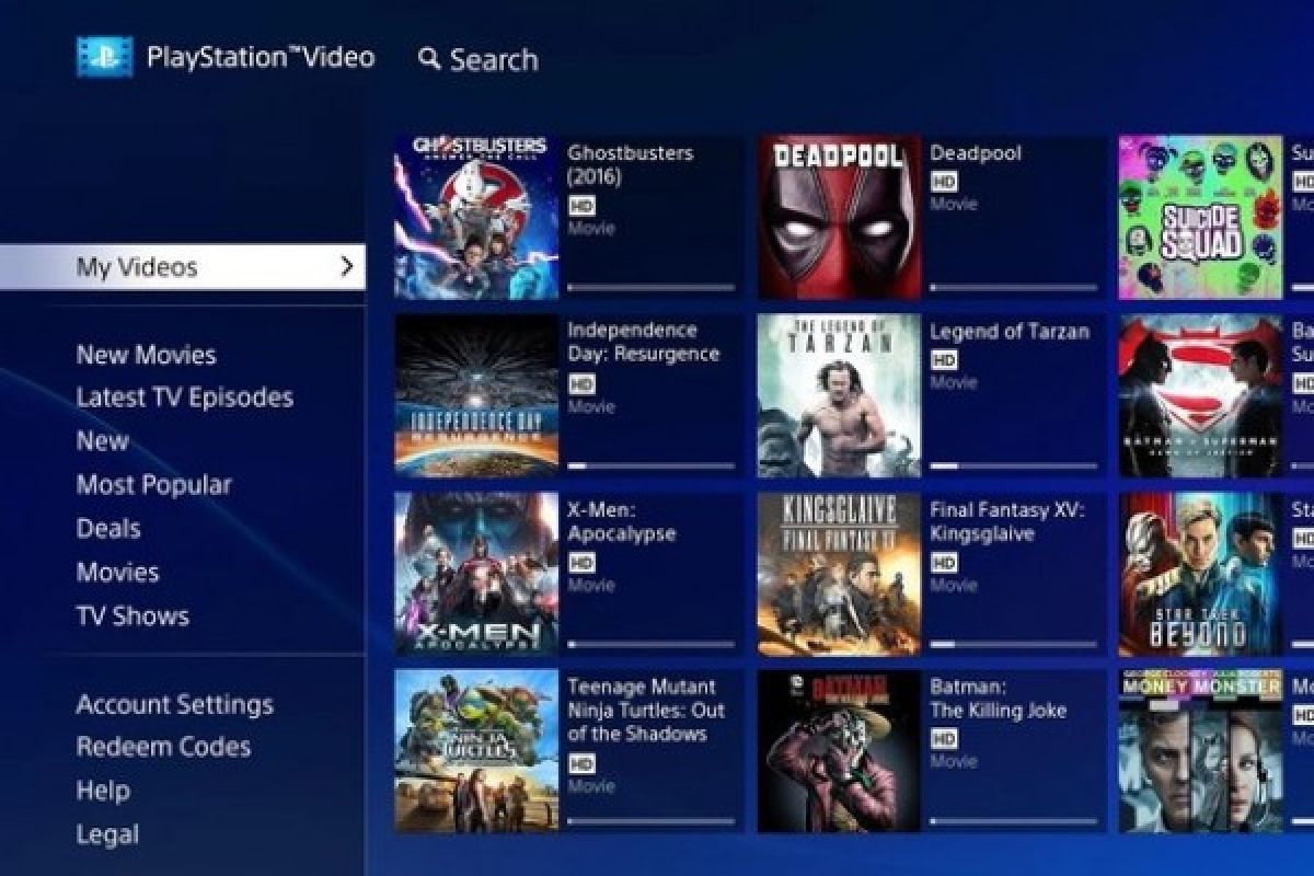 Aplikasi PlayStation Video untuk Android TV dirilis di Google Play