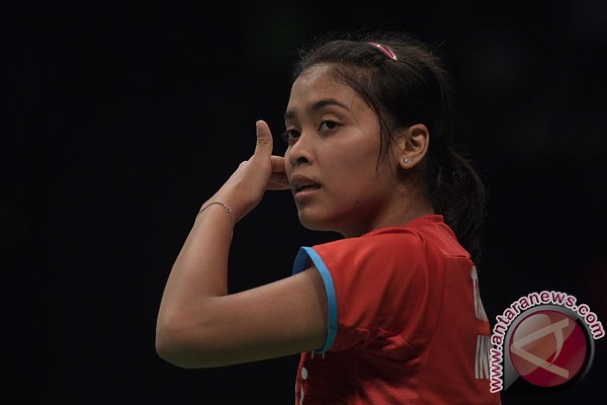 Gregoria bangkit untuk melaju ke putaran dua Korea