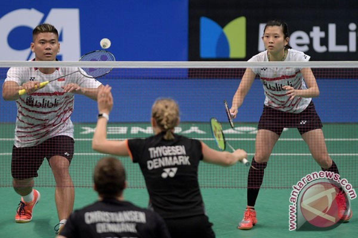 Jordan/Debby tumbang pada laga pertama Indonesia Terbuka