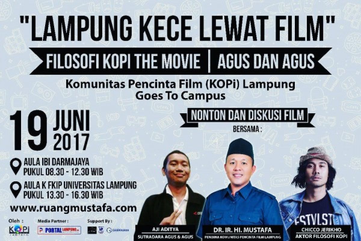  KOPi gelar diskusi "Lampung KECE lewat film"