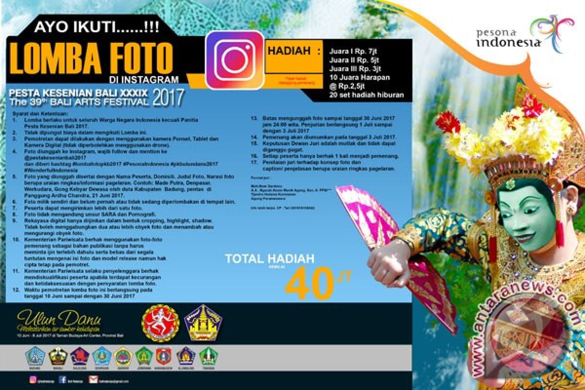 Lomba Foto PKB 2017 di Instagram