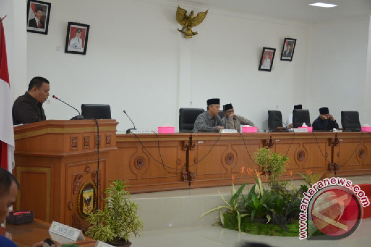 DPRD Tetapkan Perda Perubahan RPJMD 2016-2021