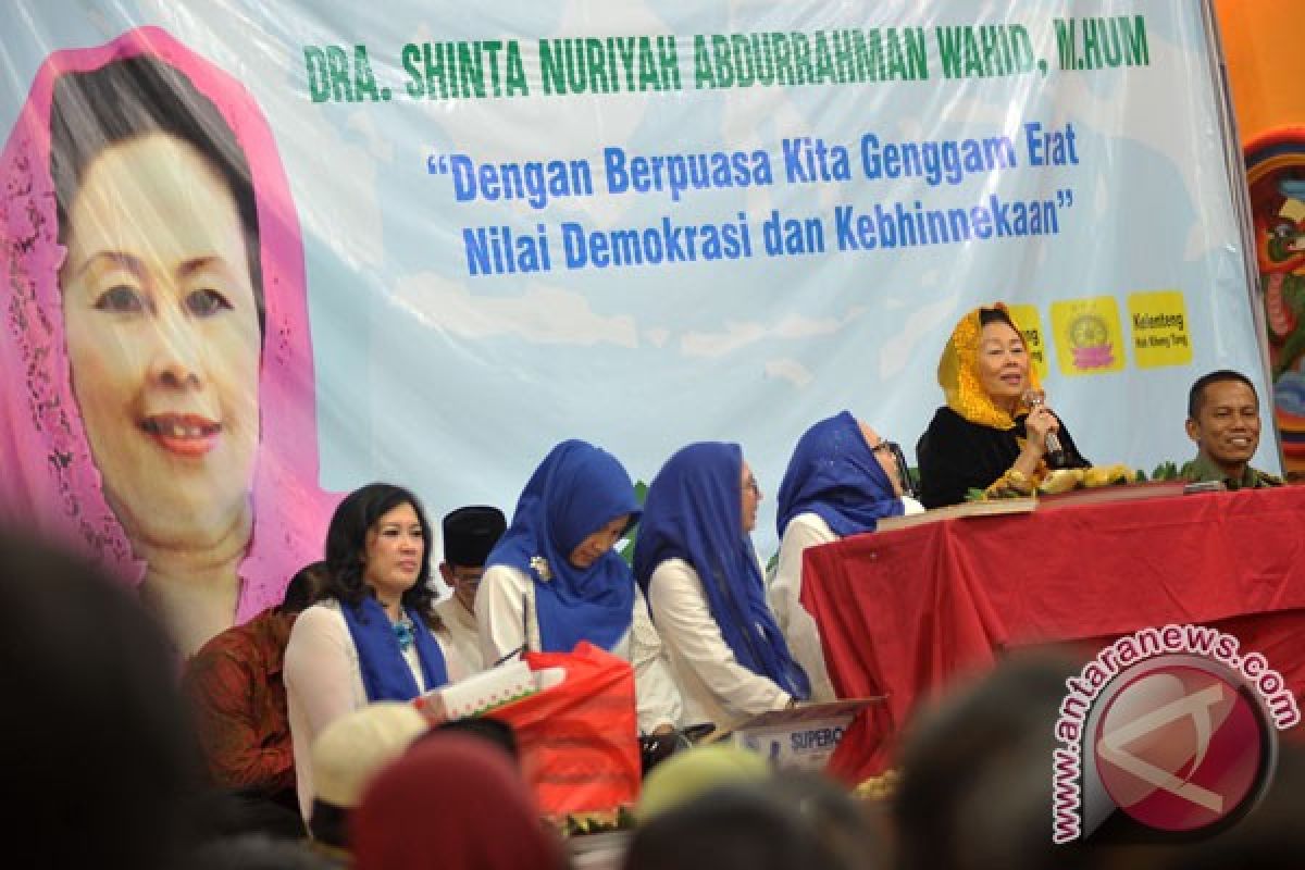 Sinta Nuriyah: Puasa momentum bangun persaudaraan sejati