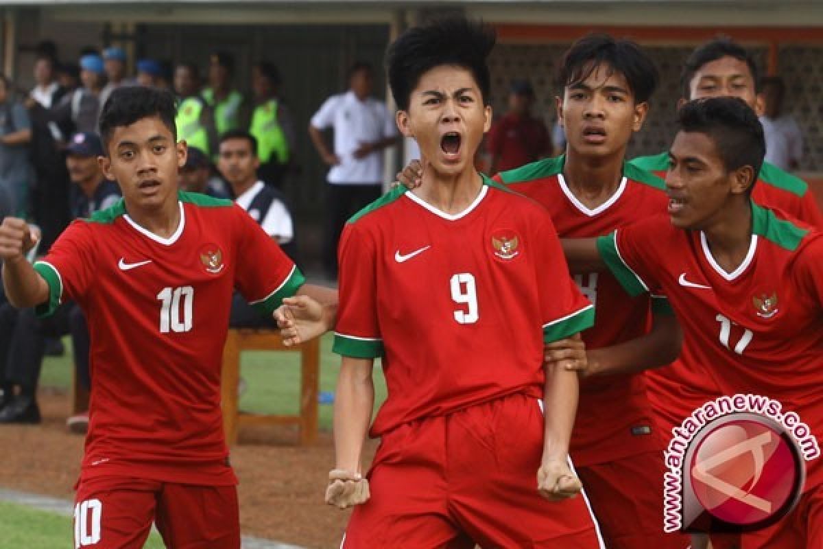 Timnas U-16 taklukkan Myanmar 4-1