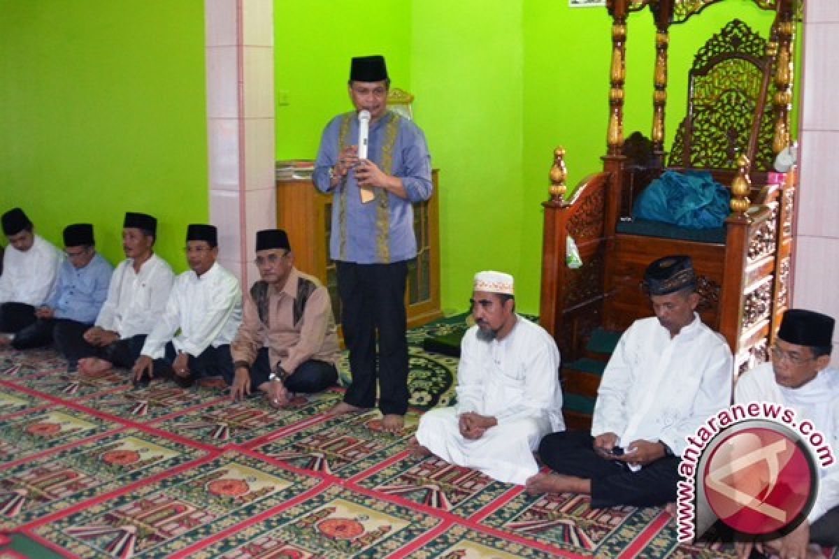 Wagub Safari Ramadhan ke  Desa Babat Raya