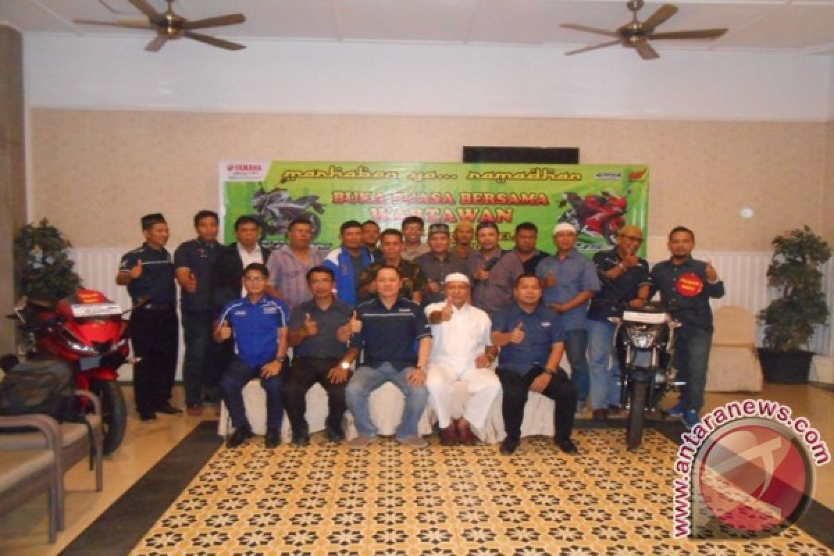 Yamaha dan Wartawan Olahraga Buka Bersama