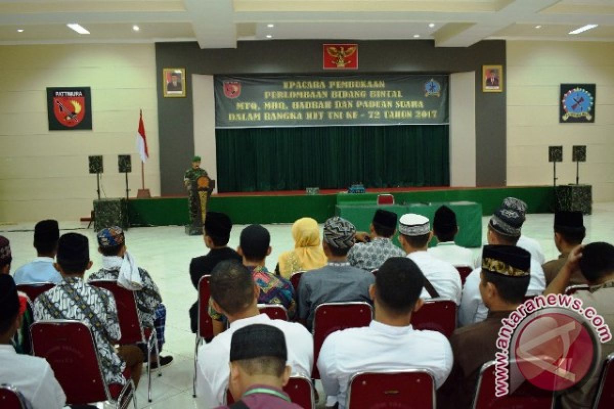 Korem 151/Binaiya Gelar Lomba MTQ, MHQ, Hadrah