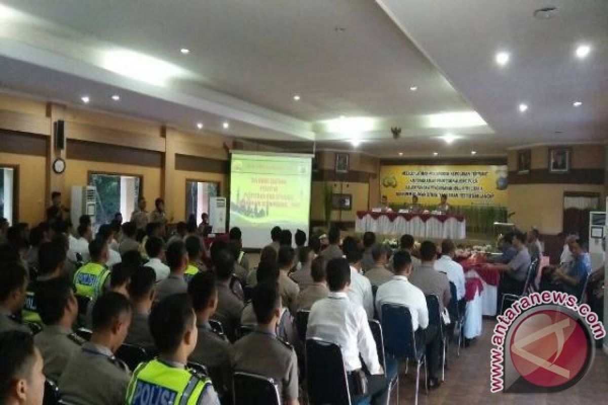 Polda Kepulauan Babel Gelar Latihan Pra Operasi Ramadniya 2017