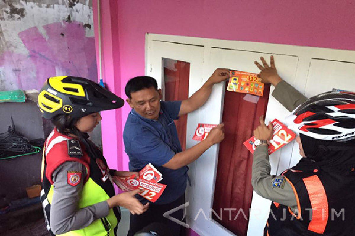 Satpol PP Surabaya Sosialisasikan Layanan Tanggap Darurat 112
