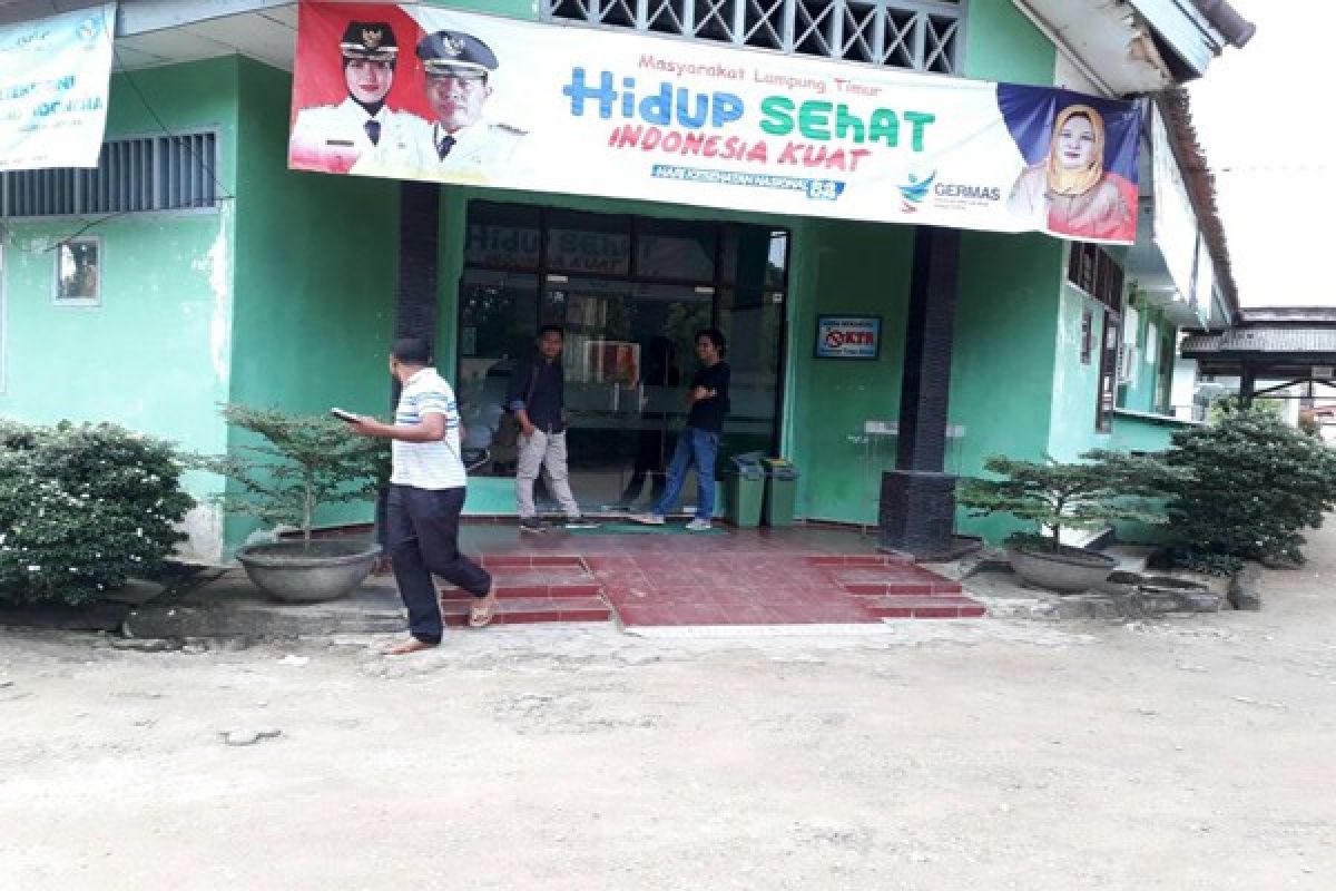 Polisi Geledah Kantor Dinas Kesehatan Lampung Timur  