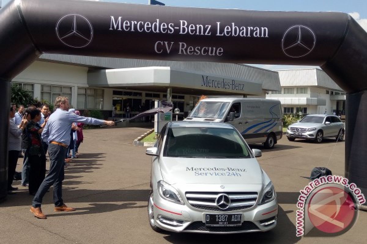 Mercedes-Benz Lebaran Rescue 2017, siaga 24 jam pada libur Lebaran