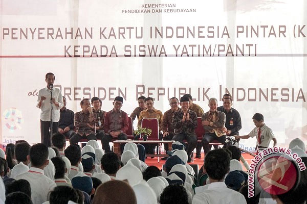 Jokowi senang jika siswa-siswa punya keterampilan khusus