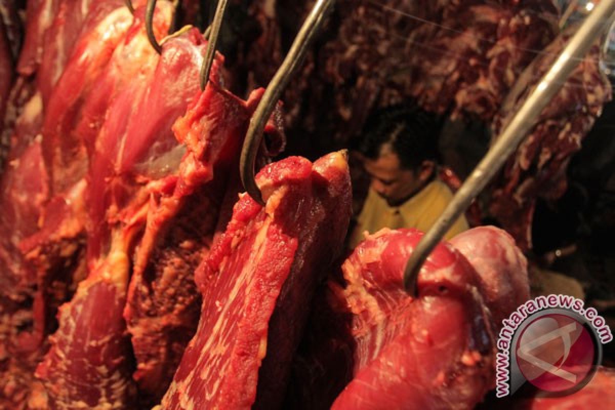 Harga daging sapi bertahan tinggi jelang Natal