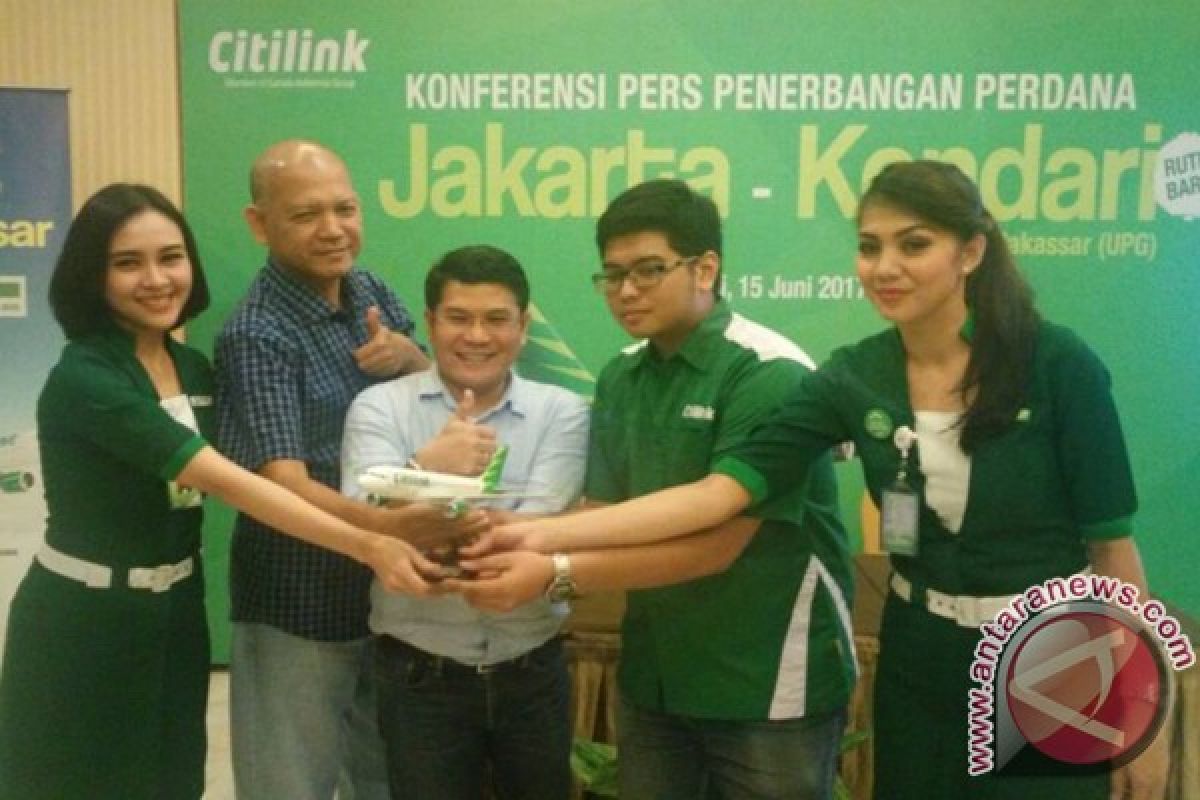 Citilink: Rute Kendari-Jakarta Perkuat Jaringan Indonesia Timur