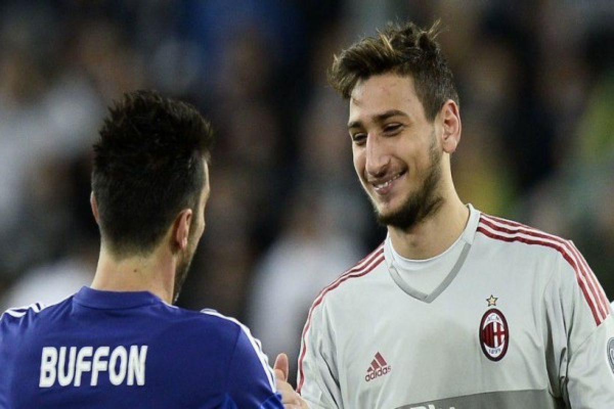 Aksi  Gianluigi Donnarumma hambat langkah Napoli untuk kejar Juventus