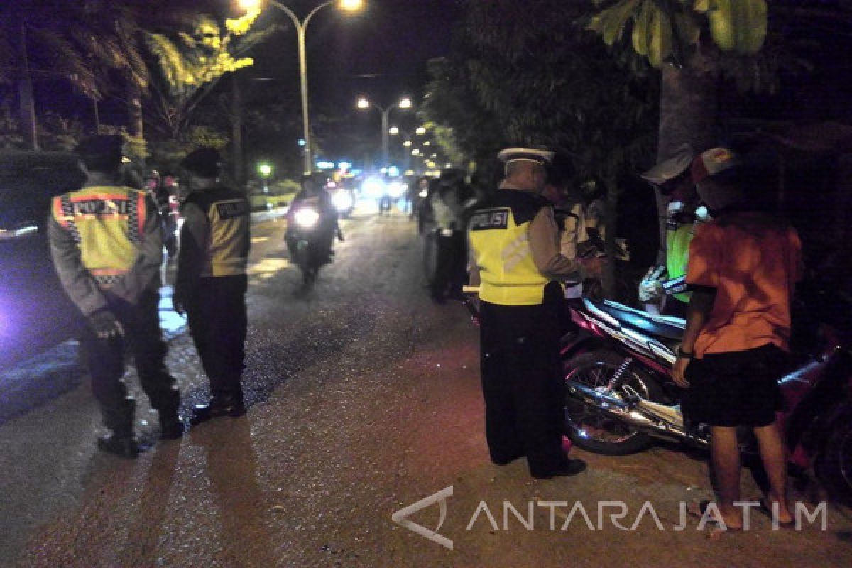 Polres Bojonegoro Amankan 102 Kendaraan Supoter