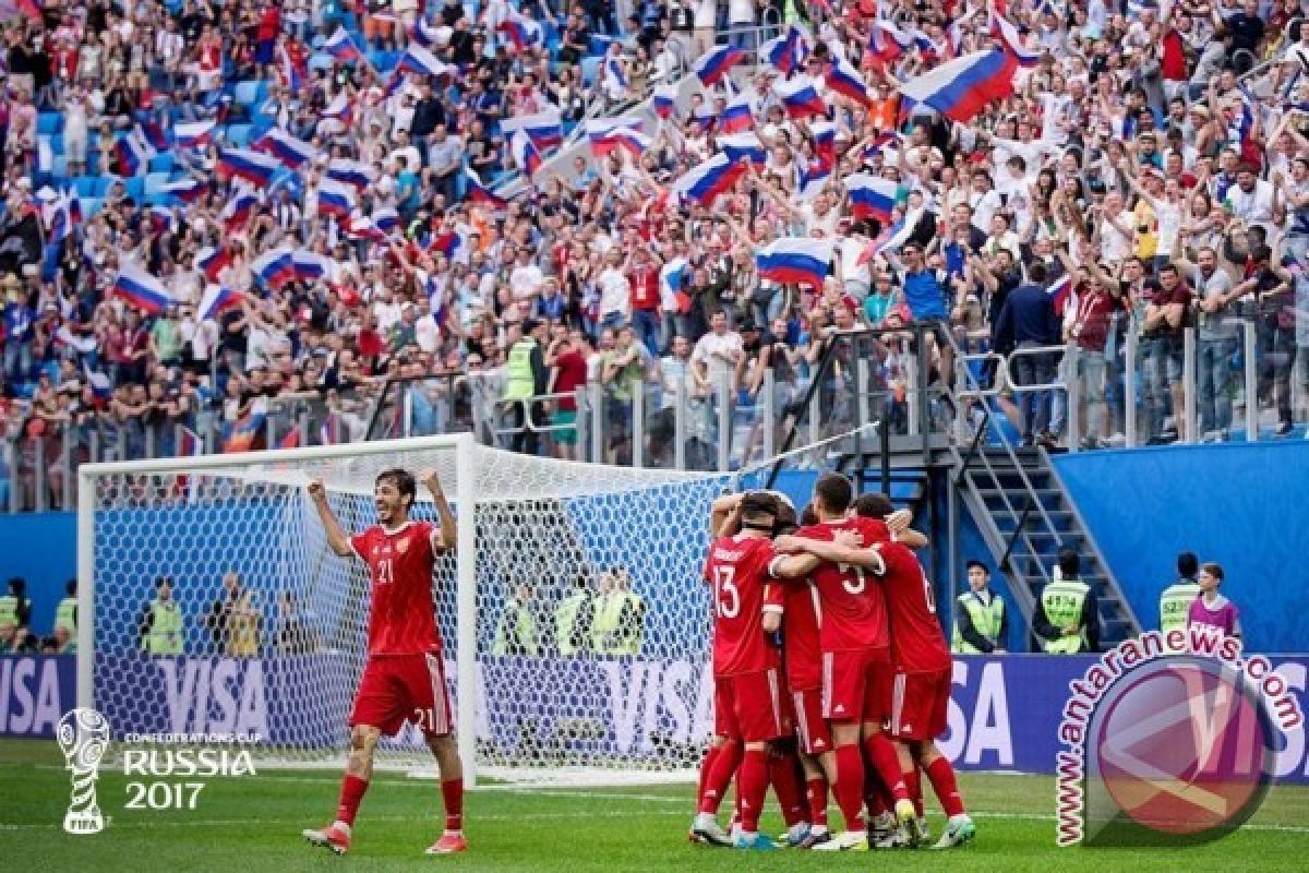 Rusia kalahkan Selandia Baru di Piala Konfederasi