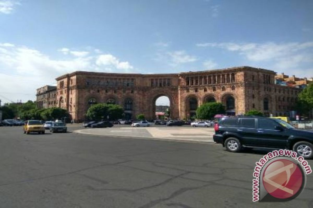 Yerevan, kota yang serba "pink"